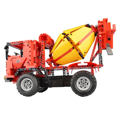 814Pcs Double E C51014W 2 in 1 RC Mixer Truck Building Blocks Kits 2.4G Engineering Model DIY Construction Toys от Tomtop.com INT 814Pcs Double E C51014W 2 in 1 RC Mixer Truck Building Blocks Kits 2.4G Engineering Model DIY Construction Toys от Tomtop.com INT