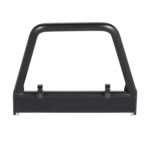 

Steel Front Bumper Trapezoid Bull Bar w/ Shackles for 1/10 Axial D90 D110 SCX10 Rock Crawler