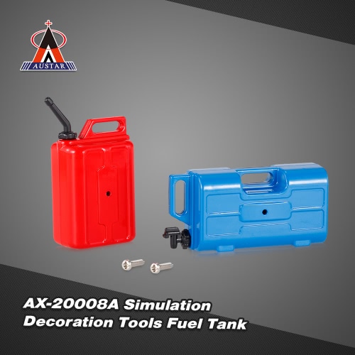 Austar AX-20008A RC Decoration Tools Fuel Tank for 1/10 Traxxas HSP Redcat TAMIYA CC01 SCX10 D90 RC Rock Crawler