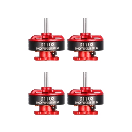

GoolRC D1103 8000KV Комплект безщеточных двигателей для 80 90 100 Tiny Micro FPV Racing Quadcopter