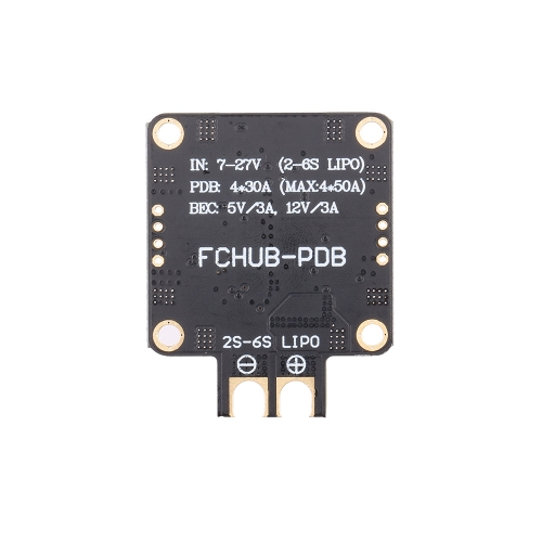 

2-6S 30A 5V 12V Dual BEC 3A PDB Power Distribution Board XT60 for QAV210 250 MATEK F4 FPV Racing Quadcopter