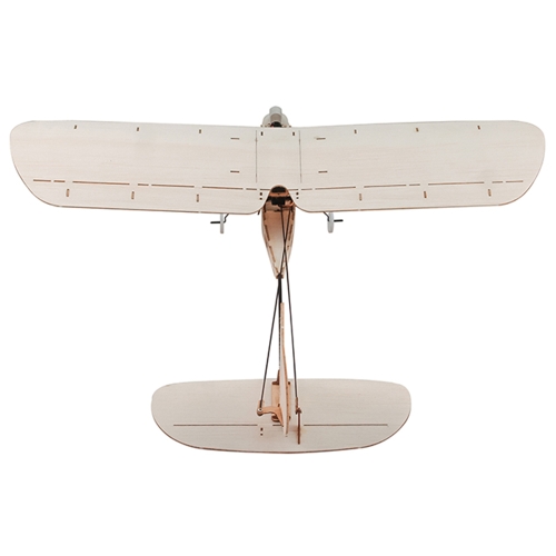 

Keplar Balsawood 316mm Wingspan Biplane Warbird Aircraft Light Wood Airplane Kit с EPS7 Brushed Motor 5030 Prop