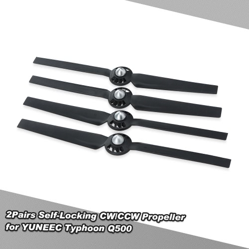 2Pairs Self-Locking CW/CCW Propeller for YUNEEC Typhoon Q500 Q500M Q5004K RC Quadcopter