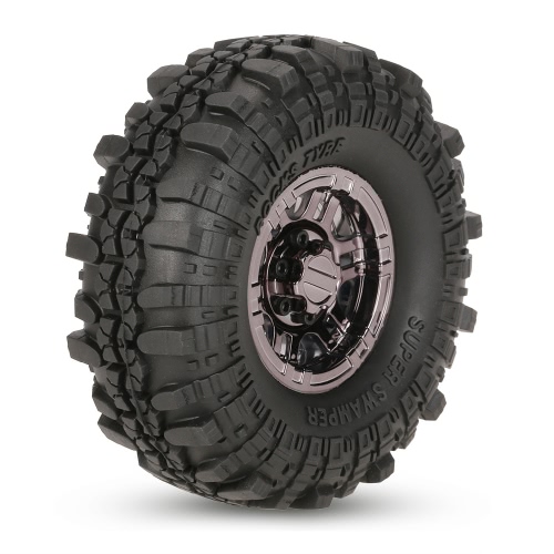 

4 шт. 1,9 дюйма 110 мм 1/10 гусеничные шины с ободом колеса Beadlock для D90 SCX10 AXIAL RC4WD TF2 RC Car Truck Monster Truck Bigfoot