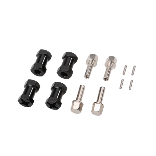 4pcs D10058 parte actualización de 12mm 20mm Hex acoplador de 01:10 AXIAL SCX10 D90 AX10 CC01 F350 Rock Crawler RC Car