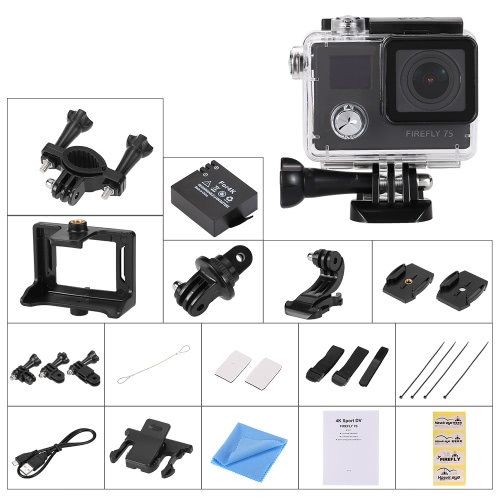 

Original Hawkeye Firefly 7S 12MP 4K FPV Sport WiFi камера для QAV250 Walkera G-2D DJI Zenmuse H3-3D F450 F550 RC Quadcopter