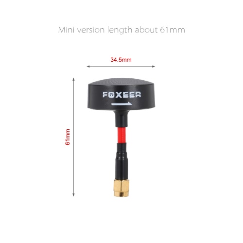 

Original Foxeer 5.8G 3dBi TX/RX RHCP Omni Mini FPV Antenna RP-SMA for GoolRC 210 QAV210 QAV250 Racer 250 RC FPV Racing Drone Quadc