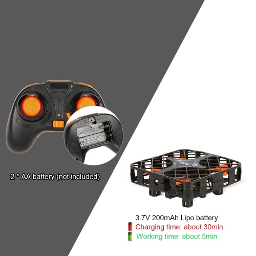 Linxtech 1602 2.4G 6 Axis Gyro 3D Flip Crashworthy Structure Mini RC Quadcopter от Tomtop.com INT Linxtech 1602 2.4G 6 Axis Gyro 3D Flip Crashworthy Structure Mini RC Quadcopter от Tomtop.com INT