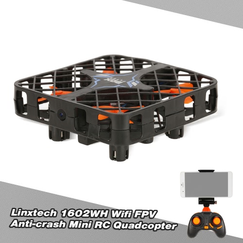 Linxtech 1602 2.4G 6 Axis Gyro 3D Flip Crashworthy Structure Mini RC Quadcopter от Tomtop.com INT Linxtech 1602 2.4G 6 Axis Gyro 3D Flip Crashworthy Structure Mini RC Quadcopter от Tomtop.com INT