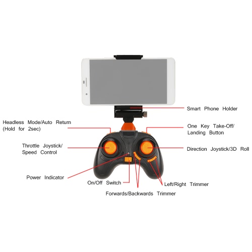 Linxtech 1602 2.4G 6 Axis Gyro 3D Flip Crashworthy Structure Mini RC Quadcopter от Tomtop.com INT Linxtech 1602 2.4G 6 Axis Gyro 3D Flip Crashworthy Structure Mini RC Quadcopter от Tomtop.com INT