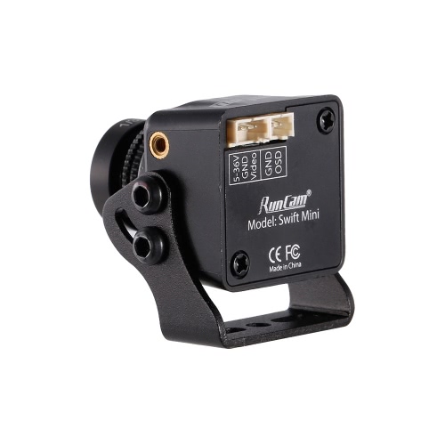 

RunCam Swift Mini 600TVL 2.3mm объектив DC 5-36V FPV Camera OSD с ИК-блокировкой PAL для QAV250 Racing Drone Aerial Photography