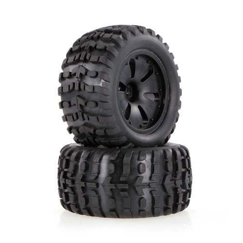 

2шт 2,75-дюймовый 120-мм монстр грузовика обода и шины для 1/10 HPI Savage XS Flux MT LRP RC Car