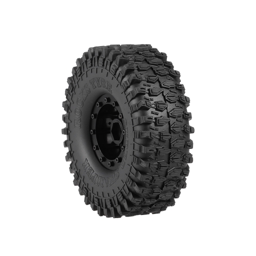 4шт AUSTAR 5020-2 120 мм 1.9in Rim Rubber Шиномонтажный комплект для осевого SCX10 RC4WD D90 TRX-4 1/10 RC Rock Crawler Car