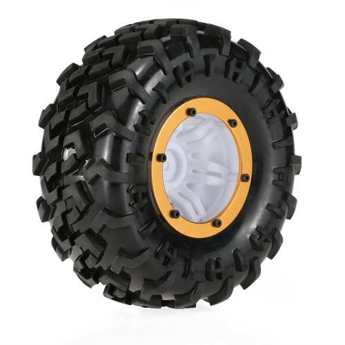 

Original Austar AX-3024GD Air Pneumatic Beadlock Wheel Rim and Tire для 1/10 HSP HPI Tamiya Monster Truck