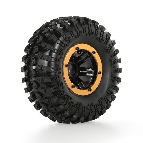 

Original Austar AX-3021RD Air Pneumatic Beadlock Wheel Rim and Tire для 1/10 RC4WD D90 Axial SCX10 Crawler Truck