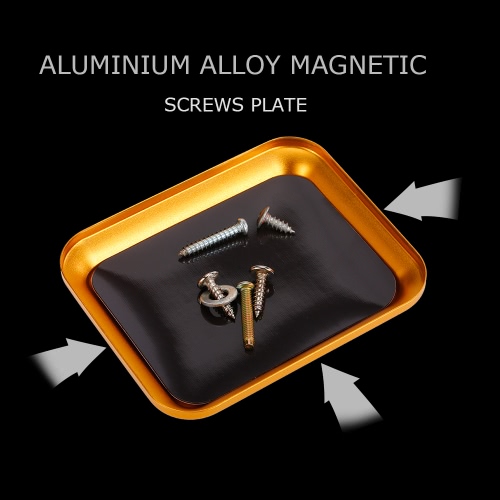 Aluminium Alloy Magnetic Screw Tray Plate for RC Crawler Car Boat Drone Quadcopter RC Model Repair Tool