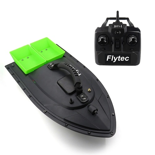 

Flytec 2011-5 Fish Finder 1.5kg Загрузка Пульт дистанционного управления Fishing Bait Boat