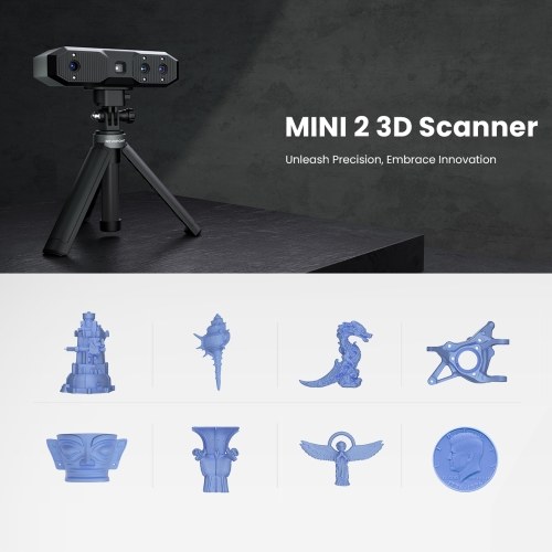 

Revopoint Mini 2 3D Scanner Handheld 3D Model Scanning 16 fps Scan Speed (Standard Edition)