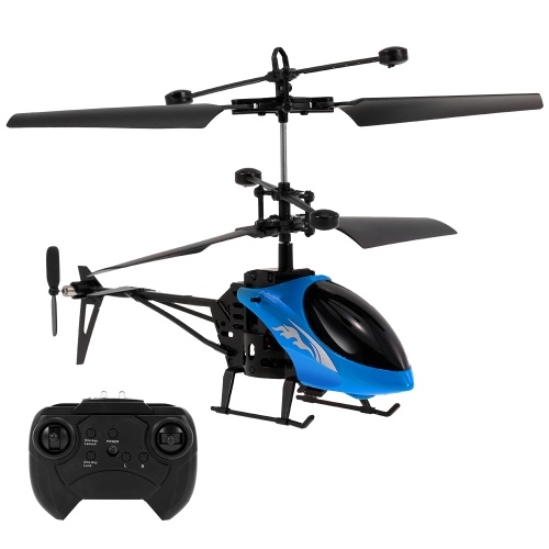 CX138 2CH Mini juguete infrarrojo del helicóptero RC teledirigido con el girocompás para los principiantes de los niños del juego interior