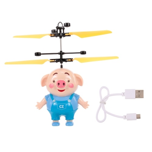 

Mini Flying Piggy Infrared Induction Drone