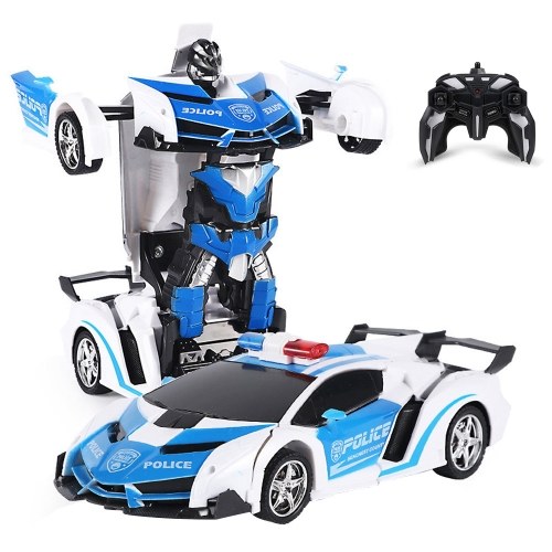 278 Deformed Car Remote Control Car RC Car 1/18 Deforma a un pulsante con luce a LED RC Auto giocattolo