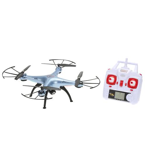 

Оригинальная SYMA X5HC 2.4GHz 4CH 6-осевая гироскопия 2,0-мегапиксельная камера HD RC Quadcopter с функцией поворота на 360 ° CF-режим Hover