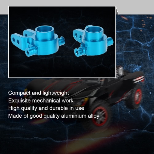 

SLA002 Aluminum Alloy Steering Hub Carrier(L/R) for 1/10 TRAXXAS SLASH 4x4 RC Car