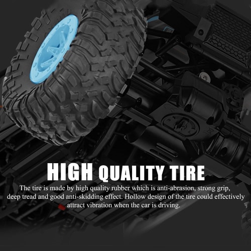 Original WLtoys 10428-D 1/10 2.4G 4WD Electric Brushed Crawler RTR RC Car