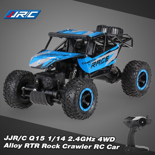Original JJR/C Q15 1/14 2.4GHz 4WD Alloy RTR Rock Crawler Off-road Vehicle RC Car от Tomtop.com INT Original JJR/C Q15 1/14 2.4GHz 4WD Alloy RTR Rock Crawler Off-road Vehicle RC Car от Tomtop.com INT