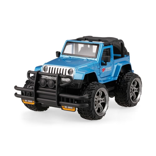 HUI NA TOYS 1369-9 Snow Leopard Super Pioneer Gravity Sensing Programmable Buggy 2.4G 1/24 Alloy RC Off-road Car with Light