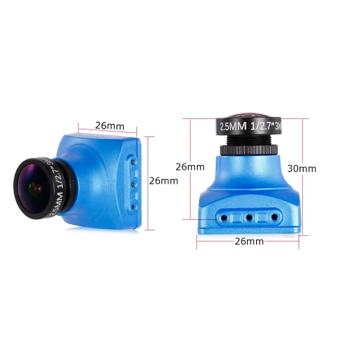 

FOXEER Arrow V3 HS1195 600TVL 2.5mm IR Block CCD Mini FPV Camera PAL Built-in OSD for QAV250 180 Racing Drone Aerial Photography