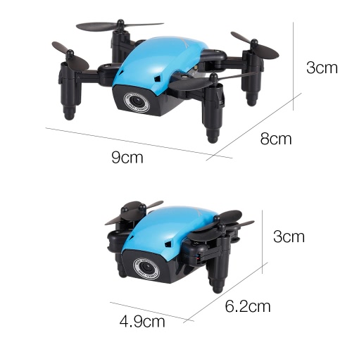 

S9W WIFI FPV Mini Drone Foldable RC Quadcopter - RTF