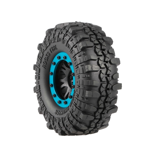 

4шт AUSTAR 4020-2 110 мм 1.9in Rim Rubber Tire Wheel для AXAIL SCX10 90046 RC4WD D90 1/10 RC Rock Crawler Car