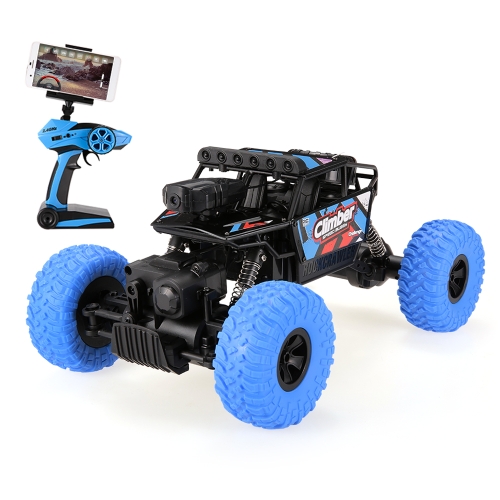 

JJR/C Q45 480P Camera WiFi FPV 2.4G 4WD RC Rock Crawler Off-Road Buggy Car