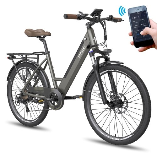 

Fafrees F26 Pro 26*1.75" Tires 250W Rear Drive Motor Electric Bike 70-90km Power Assistance Range App Control