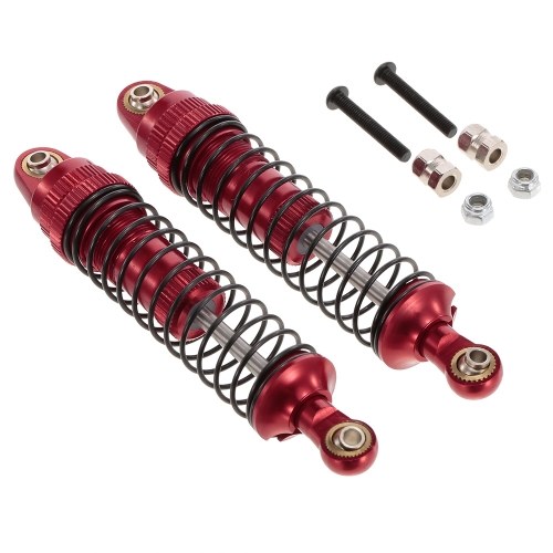 4pcs RC Car Parts Metal Shock Absorber Damper 100mm for RC4WD Axial SCX10 RC Crawler Car