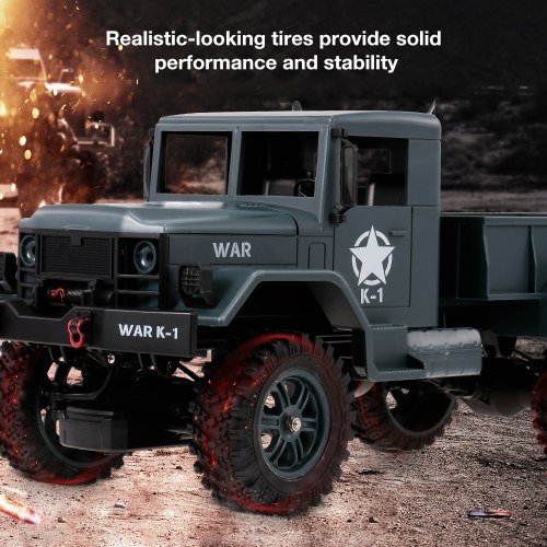 

WLtoys 124301 1/12 Load Military Truck Off-road RC Car