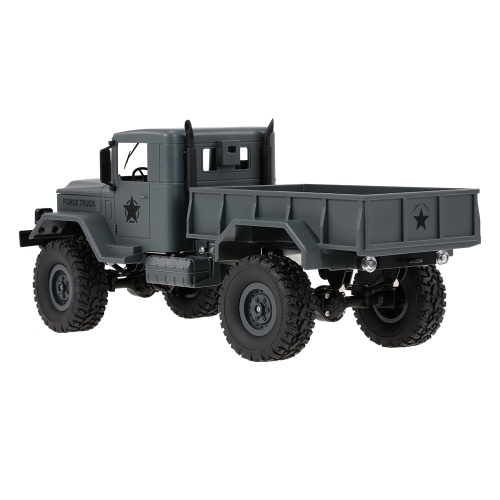 

Fayee FY001A 1/16 2.4GHz 4WD 3000G Load Military Truck Off-road RC Car Crawler with LED Headlights for Kids