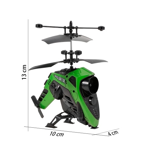 

CX128 2CH Mini Infrared Remote Control Helicopter RC Toy with Gyro LED Headlights for Indoor Play Kids Beginners
