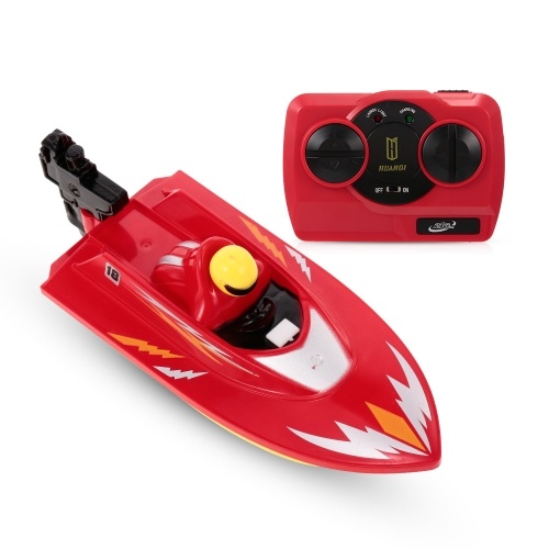 

HUANQI 2.4G Портативный высокоскоростной мини-RC Racing Boat