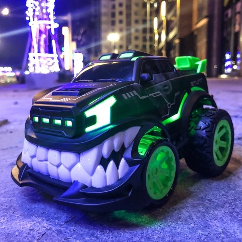 

336-85J 2.4GHz 360 ° Вращающийся перезаряжаемый RC Stunt Car Пульт дистанционного управления Автомобиль
