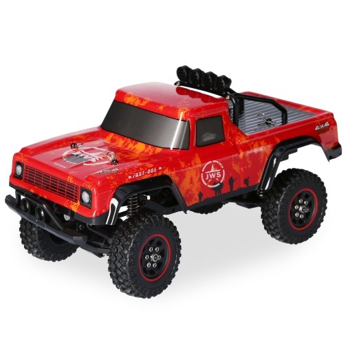 

AX-8801 1/18 Scale 4WD 2.4G Remote Control Crawler Off Road Truck 20km/h All Terrain Climbing Vehicle with LED Headlight