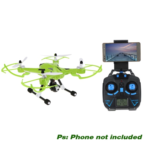 

Оригинал JJR / C H26W 2.4G 4CH 6 оси гироскопа RC Quadcopter Wifi FPV в реальном времени Передача Дрон с 2.0MP HD Camera