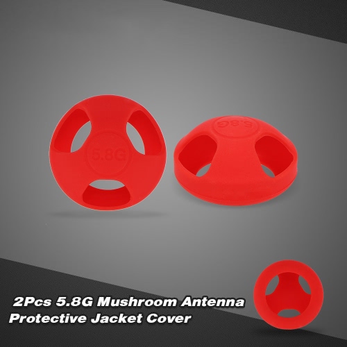 2Pcs 5.8G Mushroom Antenna Protective Jacket Cover for Fatshark Mushroom Antenna