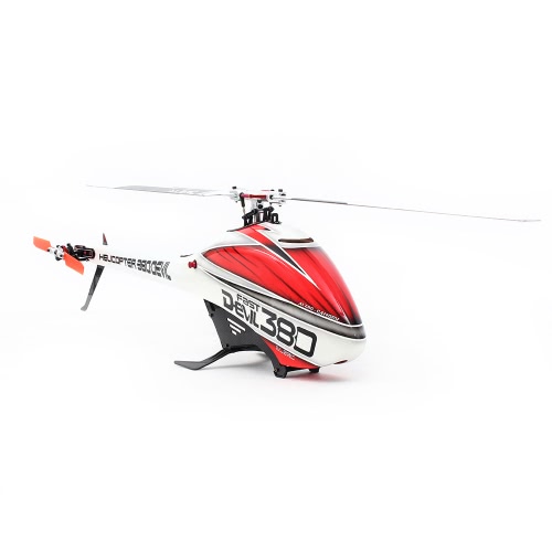 ALZRC diablo 380 transmisión por correa de Flybarless rápido 6CH 3D helicóptero Super Combo Set