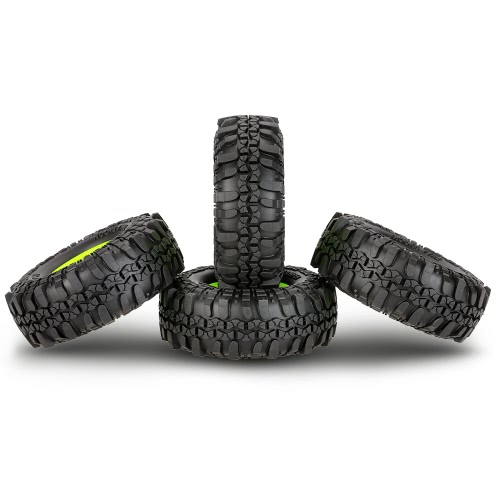 

4Pcs AUSTAR AX-4020E 1,9-дюймовые 110 мм 1/10 скальные гусеничные шины с колесом обода Beadlock для D90 SCX10 AXIAL RC4WD TF2 RC C