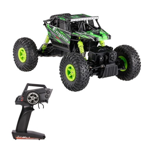 Original Wltoys 18428-B 1/18 2.4G 4WD Electric RTR Off-Road Rock Crawler Climbing RC Car