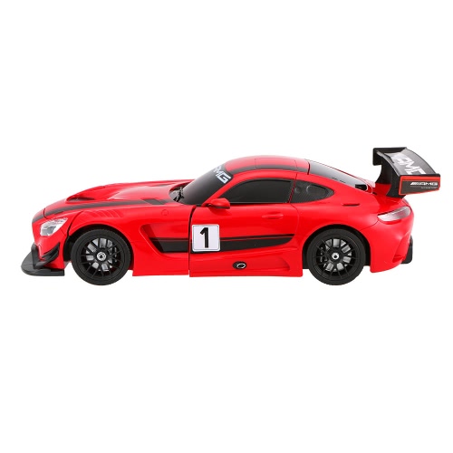 Rastar 74820 1 14 2 4g 2ch Mercedes Benz Amg Gt3 Transformable Car Robot Remote Control Toy Boys Gift