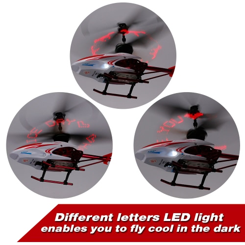 Qun Yi Toys QY66-X07E 3.5CH Infrared Control Letters Patterns LED Alloy RC Helicopter от Tomtop.com INT Qun Yi Toys QY66-X07E 3.5CH Infrared Control Letters Patterns LED Alloy RC Helicopter от Tomtop.com INT
