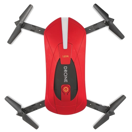 

JDTOYS JD-18 0.3-мегапиксельная камера Wifi FPV Складная Selfie Pocket Drone 6-осевая гироскопа RC Quadcopter Selfie Pocket Drone